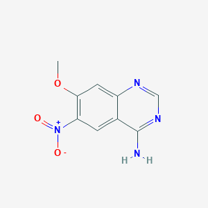 7-Methoxy-6-nitroquinazolin-4-amine