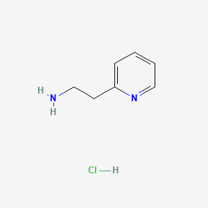 molecular formula C7H11ClN2 B8803217 2-(2-Aminoethyl)pyridine hydrochloride CAS No. 24319-18-4