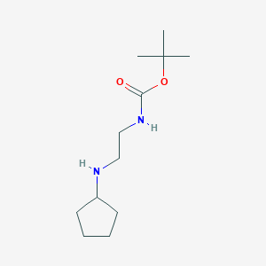 tert-butyl N-[2-(cyclopentylamino)ethyl]carbamate