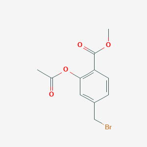 Methyl 2-acetoxy-4-(bromomethyl)benzoate