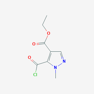 Ethyl 5-(chlorocarbonyl)-1-methyl-1H-pyrazole-4-carboxylate