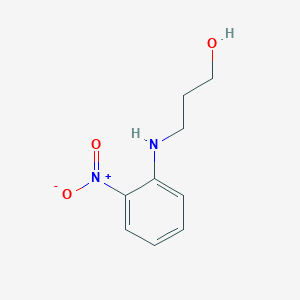3-[(2-Nitrophenyl)amino]propan-1-ol