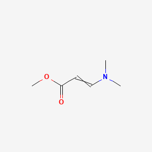 molecular formula C6H11NO2 B8803435 METHYL N,N-DIMETHYLAMINOACRYLATE 