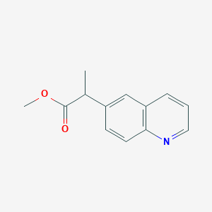 Methyl 2-(quinolin-6-YL)propanoate