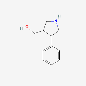 (4-Phenylpyrrolidin-3-yl)methanol