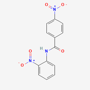 molecular formula C13H9N3O5 B8803502 2',4-Dinitrobenzanilide CAS No. 33490-01-6