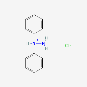 molecular formula C12H13ClN2 B8803540 N,N-Diphenylhydrazinium chloride 