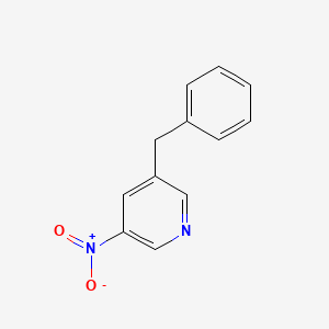 3-Benzyl-5-nitropyridine