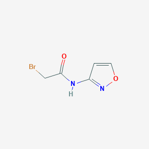 2-bromo-N-(isoxazol-3-yl)acetamide