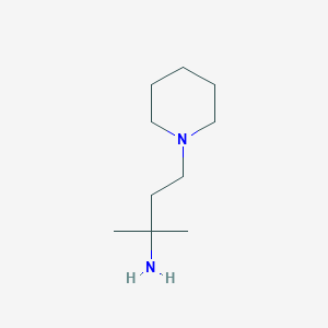 2-Methyl-4-(piperidin-1-yl)butan-2-amine