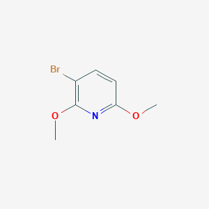 molecular formula C7H8BrNO2 B088038 3-Bromo-2,6-dimethoxypyridine CAS No. 13445-16-4