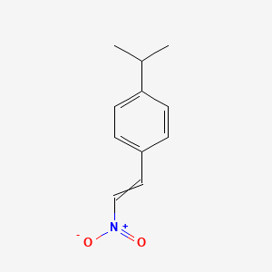 molecular formula C11H13NO2 B8803801 4-Isopropyl-beta-nitrostyrene 
