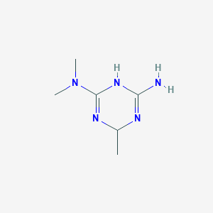 N2,N2,6-trimethyl-3,6-dihydro-1,3,5-triazine-2,4-diamine