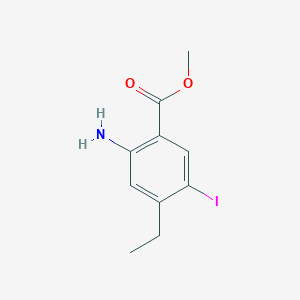 Methyl 2-amino-4-ethyl-5-iodobenzoate