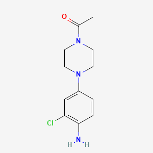 4-(4-Acetylpiperazin-1-yl)-2-chloroaniline