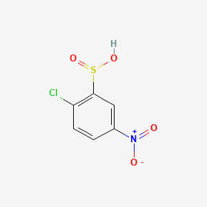 2-Chloro-5-nitrobenzenesulphinic acid