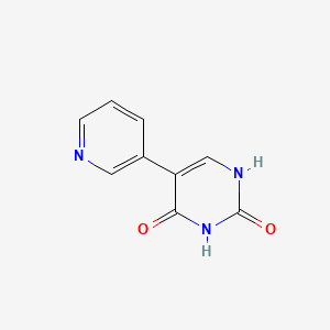 5-(pyridin-3-yl)pyrimidine-2,4(1H,3H)-dione