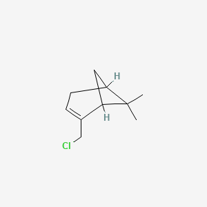 Bicyclo[3.1.1]hept-2-ene, 2-(chloromethyl)-6,6-dimethyl-