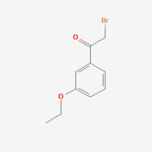 molecular formula C10H11BrO2 B8804146 2-Bromo-1-(3-ethoxyphenyl)ethanone CAS No. 103793-40-4