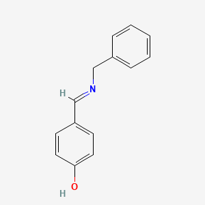 4-[(Benzylimino)methyl]phenol