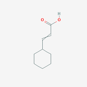 molecular formula C9H14O2 B8804209 (E)-3-Cyclohexylacrylic acid 