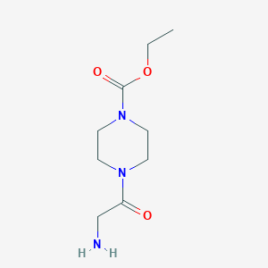 Ethyl 4-glycylpiperazine-1-carboxylate