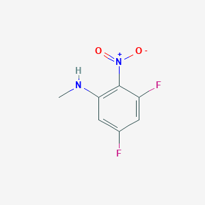 3,5-Difluoro-N-methyl-2-nitroaniline