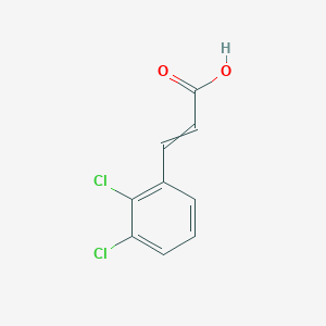 molecular formula C9H6Cl2O2 B8804393 3-(2,3-dichlorophenyl)prop-2-enoic Acid 