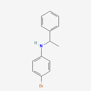 N-(4-Bromophenyl)-N-(1-phenylethyl)amine