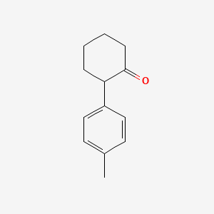 molecular formula C13H16O B8804483 2-(p-Tolyl)cyclohexanone CAS No. 52776-14-4