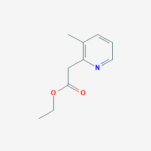 Ethyl 2-(3-methylpyridin-2-YL)acetate