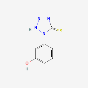 1,2-Dihydro-1-(m-hydroxyphenyl)-5H-tetrazole-5-thione