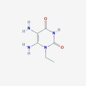 5,6-diamino-1-ethyl-1H-pyrimidine-2,4-dione