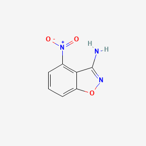 4-Nitrobenzo[d]isoxazol-3-amine
