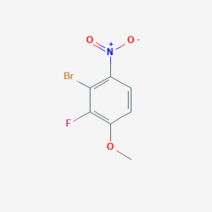 2-Bromo-3-fluoro-4-methoxy-1-nitrobenzene