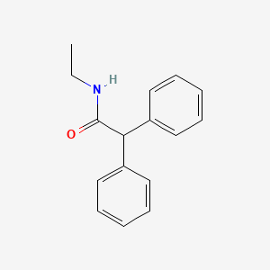 molecular formula C16H17NO B8804662 N-Ethyl-2,2-diphenyl-acetamide CAS No. 6159-08-6