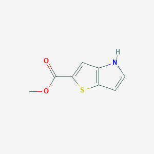 molecular formula C8H7NO2S B8804688 methyl 4H-thieno[3,2-b]pyrrole-2-carboxylate 