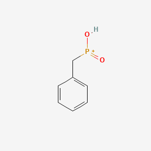 molecular formula C7H8O2P+ B8804695 Benzyl-phosphinic acid 
