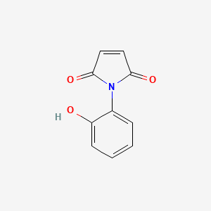 molecular formula C10H7NO3 B8804736 1-(2-hydroxyphenyl)-1H-pyrrole-2,5-dione CAS No. 43048-02-8