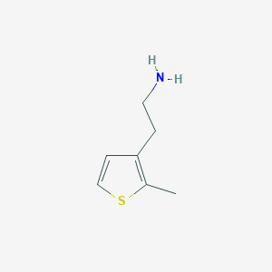 molecular formula C7H11NS B8804754 Methyl thiophene-3-ethylamine 