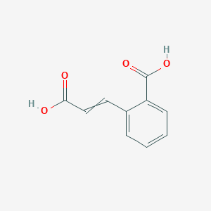 molecular formula C10H8O4 B8804768 2-(2-Carboxyethenyl)benzoic acid 