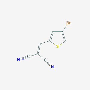 4-Bromo-2-(2,2-dicyanoethenyl)thiophene