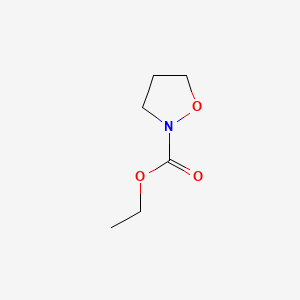 2-Isoxazolidinecarboxylic acid, ethyl ester