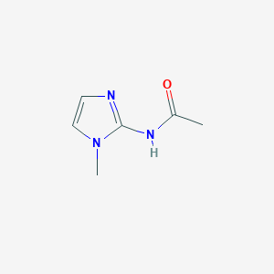 molecular formula C6H9N3O B8804850 N-(1-Methyl-1H-imidazol-2-yl)acetamide 