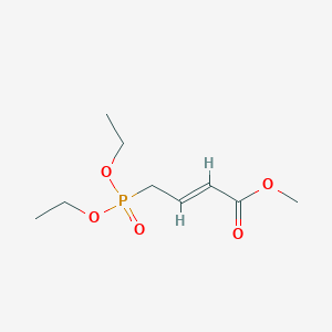 2-Butenoic acid, 4-(diethoxyphosphinyl)-, methyl ester, (2E)-