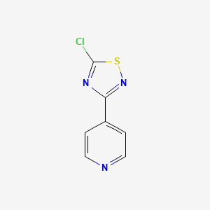 4-(5-Chloro-1,2,4-thiadiazol-3-yl)pyridine