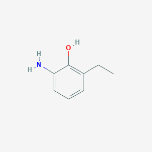 molecular formula C8H11NO B8804987 2-Amino-6-ethylphenol CAS No. 115023-61-5