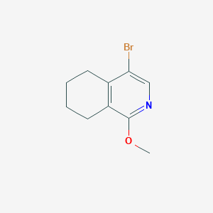 4-Bromo-1-methoxy-5,6,7,8-tetrahydroisoquinoline