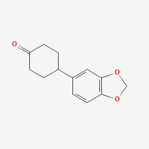 4-(Benzo[D][1,3]dioxol-5-YL)cyclohexanone