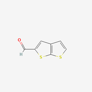 molecular formula C7H4OS2 B8805070 Thieno[2,3-b]thiophene-2-carboxaldehyde CAS No. 31486-85-8